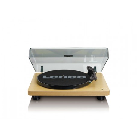 Lenco L-30 WOOD piatto audio Giradischi con trasmissione a cinghia (L-30 wood)