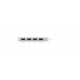 ICY BOX IB-HUB1425-C3 USB 3.2 Gen 1 (3.1 Gen 1) Type-C 5000 Mbit/s Argento (60437)