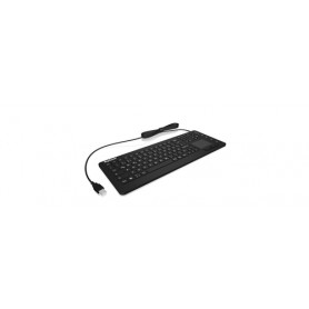 KeySonic KSK-6231 INEL tastiera USB QWERTZ Svizzere Nero (KSK-6231 INEL (CH))