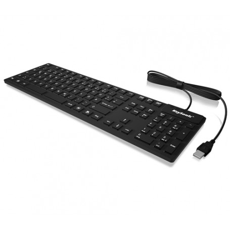 KeySonic KSK-8030 IN tastiera USB Tedesco Nero (KSK-8030 IN (UK))