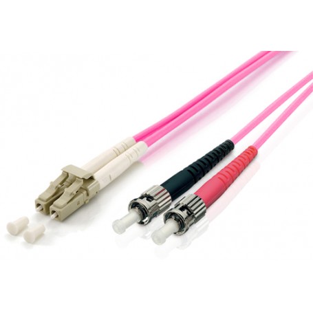 Equip 255545 cavo a fibre ottiche 5 m LC ST OM4 Viola (255545)