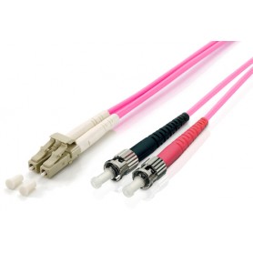 Equip 255543 cavo a fibre ottiche 3 m LC ST OM4 Viola (255543)