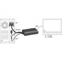 DeLOCK 62597 cavo e adattatore video 0,25 m HDMI tipo A (Standard) Nero (62597)