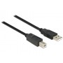 DeLOCK 11m, USB2.0-A - USB2.0-B cavo USB USB A USB B Nero (82915)