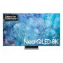 Samsung GQ75QN900AT 190,5 cm (75") 8K Ultra HD Smart TV Wi-Fi Nero, Acciaio inossidabile (GQ75QN900ATXZG)