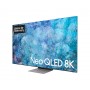 Samsung GQ75QN900AT 190,5 cm (75") 8K Ultra HD Smart TV Wi-Fi Nero, Acciaio inossidabile (GQ75QN900ATXZG)