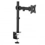 LogiLink BP0020 supporto da tavolo per Tv a schermo piatto 68,6 cm (27") Morsa Nero (BP0020)