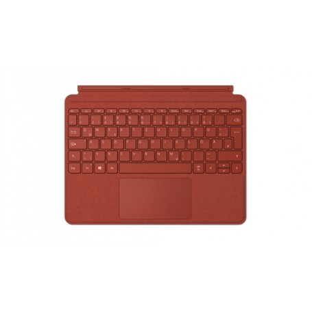 Microsoft Go Type Cover Rosso QWERTZ Inglese (KCT-00065)