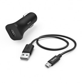 Hama 00183257 Caricabatterie per dispositivi mobili Nero Auto (183257)
