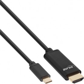 InLine 64112 cavo e adattatore video USB tipo-C (64112)