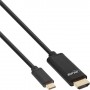 InLine 64111 cavo e adattatore video USB tipo-C (64111)