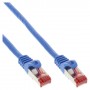 InLine S-STP/PiMF Cat.6 25m Blue cavo di rete Cat6 S/FTP (S-STP) (76425B)