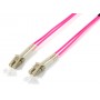Equip 255511 cavo a fibre ottiche 1 m LC OM4 Viola (255511)