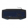Hama Exodus 300 Illuminated tastiera USB QWERTZ Tedesco Nero (186040)