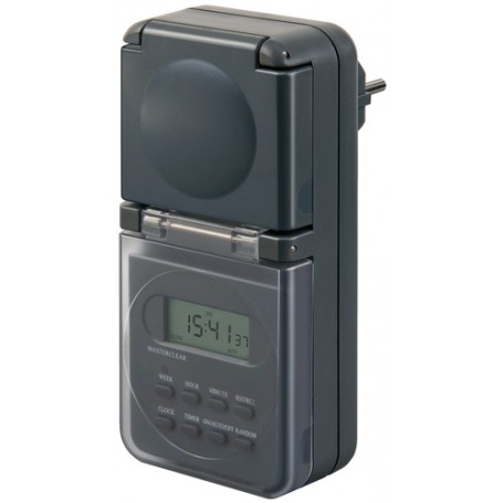 Brennenstuhl 1506706 timer elettrico Grigio Timer settimanale (1506706)