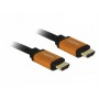 DeLOCK 85729 cavo HDMI 2 m HDMI tipo A (Standard) Nero, Oro (85729)