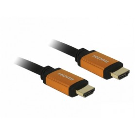 DeLOCK 85727 cavo HDMI 1 m HDMI tipo A (Standard) Nero, Oro (85727)