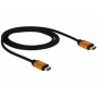 DeLOCK 85727 cavo HDMI 1 m HDMI tipo A (Standard) Nero, Oro (85727)