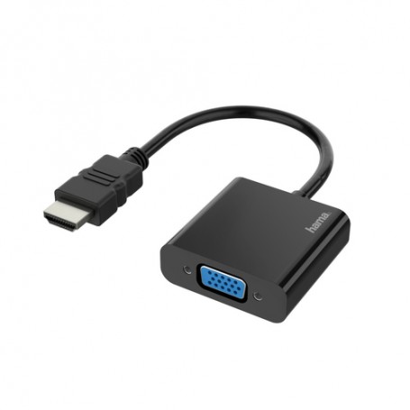 Hama 00200343 cavo e adattatore video 0,15 m HDMI tipo A (Standard) VGA (D-Sub) Nero (00200343)
