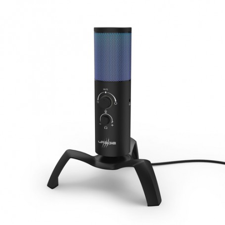 Hama Stream 750 HD Illuminated Nero Microfono da tavolo (00186059)