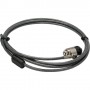 InLine 55703 cavo di sicurezza Nero, Argento (55703)