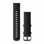 Garmin 010-12932-25 accessorio per smartwatch Band Nero Pelle (010-12932-25)