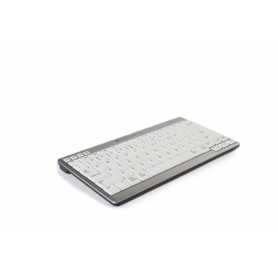 BakkerElkhuizen UltraBoard 950 Wireless tastiera RF Wireless QWERTY Inglese US Grigio, Bianco (BNEU950WUS)