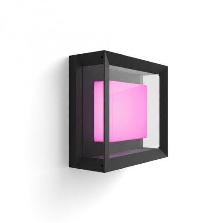 Philips Hue White and Color ambiance 1743830P7 Lampada a parete intelligente 15 W Nero (1743830P7)