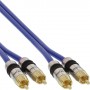 InLine 89720P cavo audio 2 x RCA Blu (89720P)