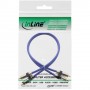 InLine 89720P cavo audio 2 x RCA Blu (89720P)