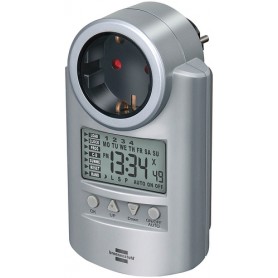 Brennenstuhl Primera-Line Digital Weekly Timer DT Argento (1507500)