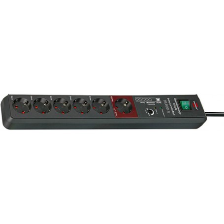 Brennenstuhl Secure-Tec 19.500A Antracite 6 presa(e) AC 3 m (1159490966)
