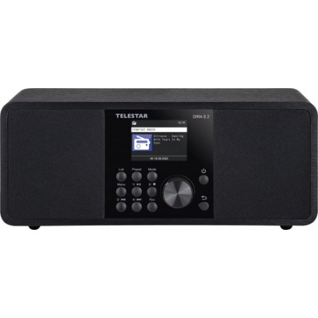 Telestar DIRA S 2 Portatile Digitale Nero (30-020-02)