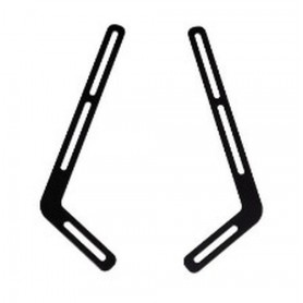 Hama 00108746 supporto da parete per casse acustiche Nero (108746)