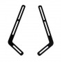 Hama 00108746 supporto da parete per casse acustiche Nero (108746)