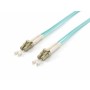 Equip 255411 cavo a fibre ottiche 1 m LC OM3 Turchese (255411)