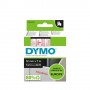 DYMO D1 Standard - Red on Transparent - 12mm nastro per etichettatrice (S0720520)