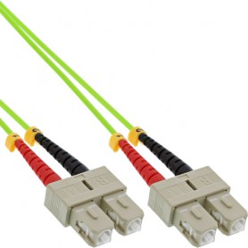 InLine 83525Q cavo a fibre ottiche 2x SC Verde (83525Q)