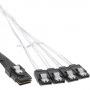 InLine 27620B cavo Serial Attached SCSI (SAS) Rosso (27620B)