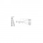 InLine 27620B cavo Serial Attached SCSI (SAS) Rosso (27620B)