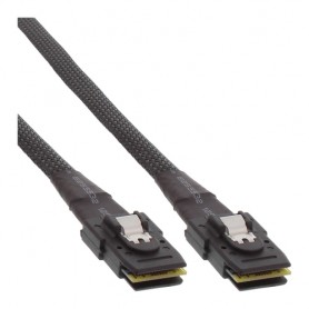 InLine Mini-SAS 36pin SFF-8087, 1m Nero (27624A)