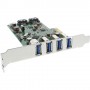 InLine 76664C scheda di interfaccia e adattatore Interno SATA, USB 3.2 Gen 1 (3.1 Gen 1) (76664C)