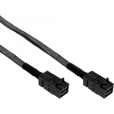 InLine Mini SAS HD 1.0m Nero (27625B)