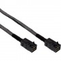 InLine Mini SAS HD 1.0m Nero (27625B)