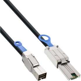 InLine 2m, SFF-8644 - SFF-8088 Nero (27639C)