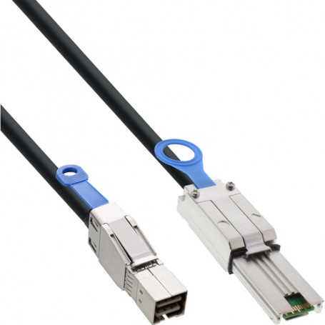 InLine 2m, SFF-8644 - SFF-8088 Nero (27639C)