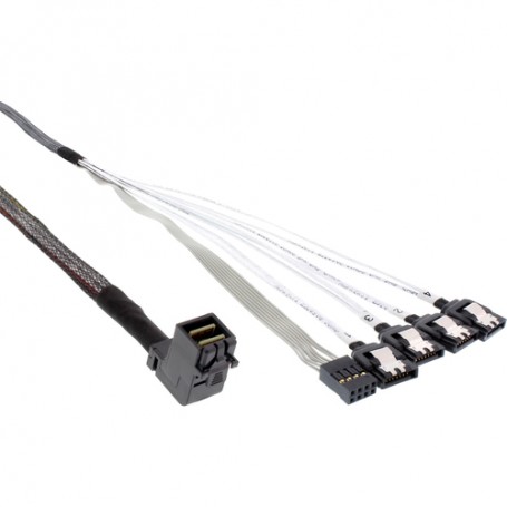 InLine Mini SAS HD 0.5m Nero (27631A)