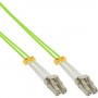 InLine 88545Q cavo a fibre ottiche 2x LC Verde (88545Q)