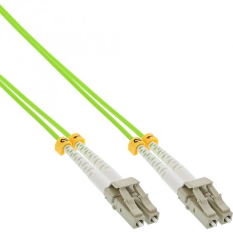 InLine 88547Q cavo a fibre ottiche 2x LC Verde (88547Q)