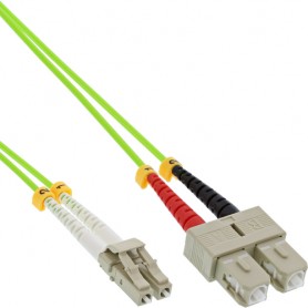 InLine 88645Q cavo a fibre ottiche 2x LC 2x SC Verde (88645Q)